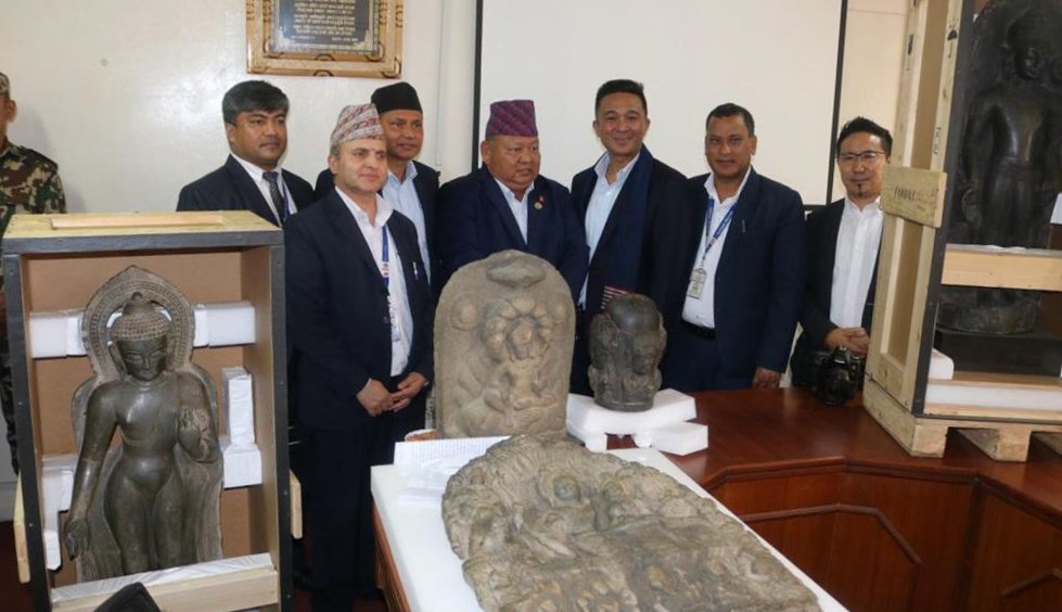 Five stolen idols repatriated from USA