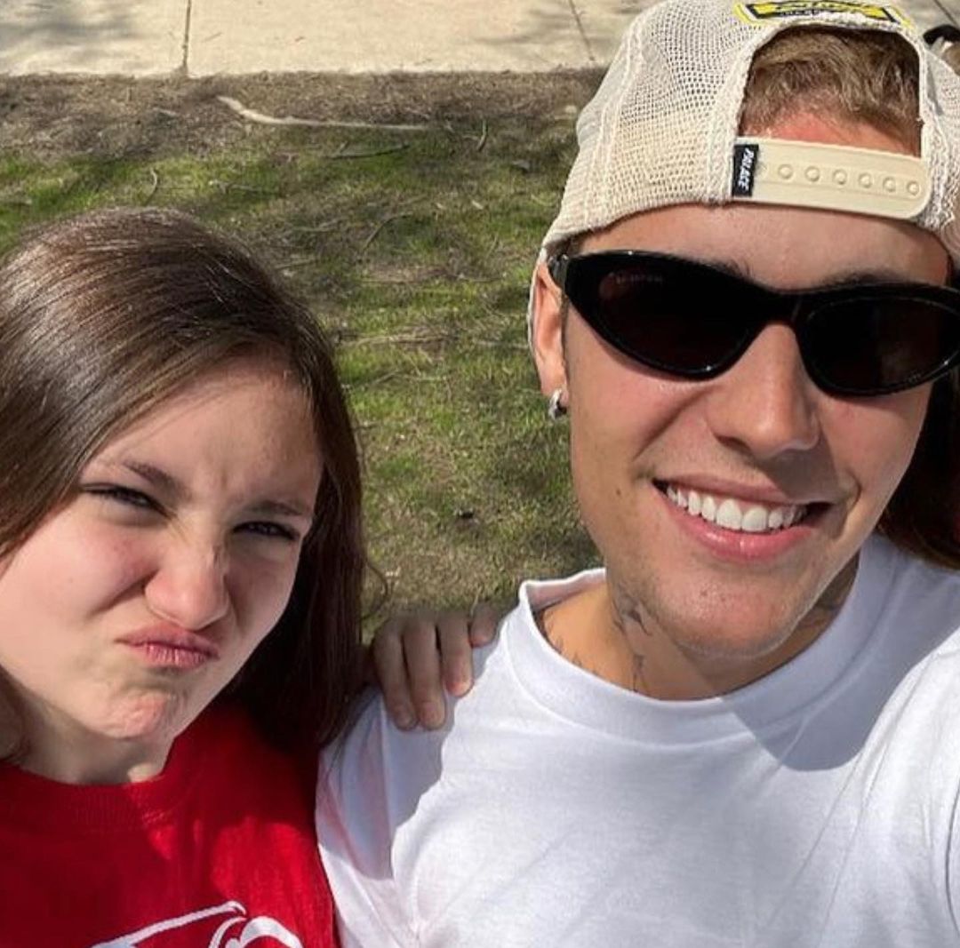 JB pens a heartfelt birthday post for little sister