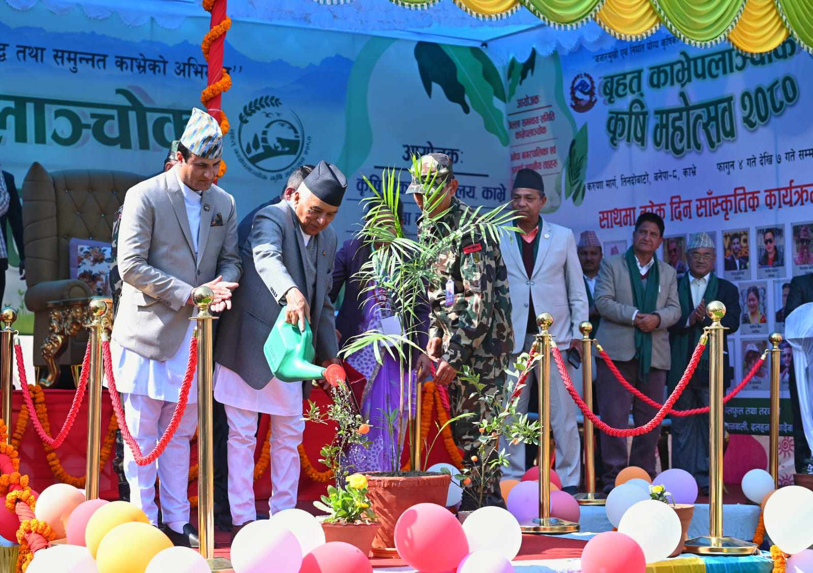 Kavrepalanchok Agricultural Festival inaugurated by President Paudel