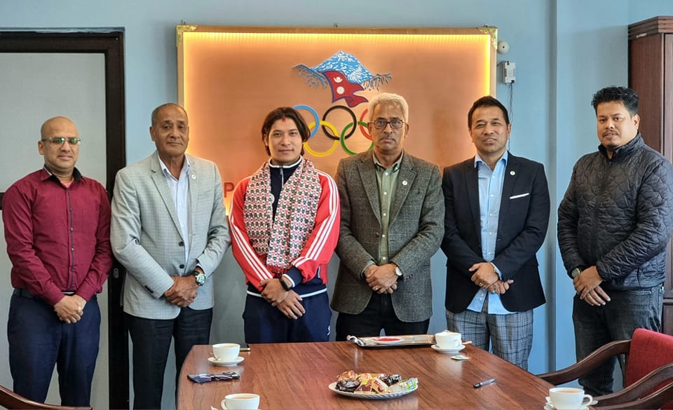 Nepal’s participants in fencing world cup