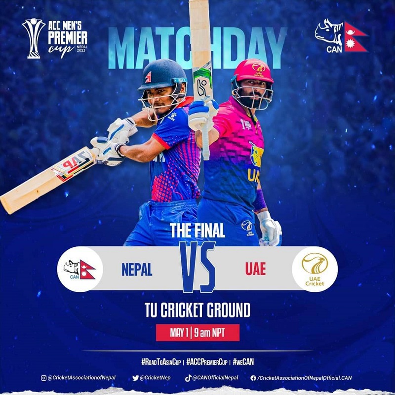 ACC Premier Cup Finale: Nepal vs UAE