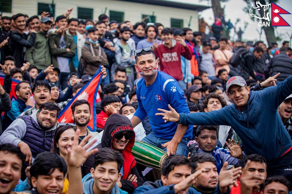 PM congratulates the winning Nepali team