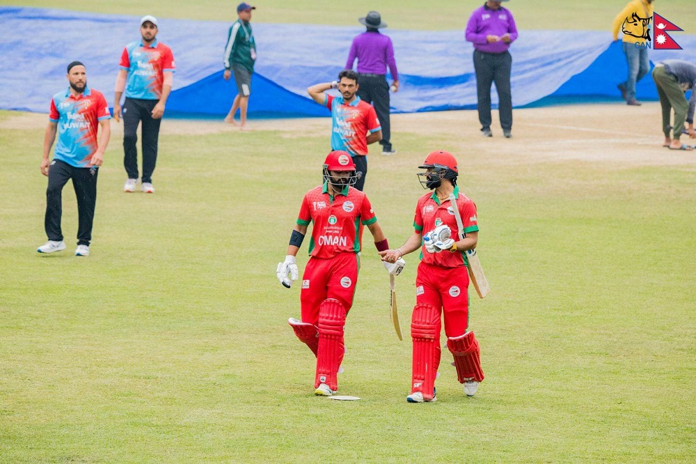 Rain interrupts ACC Premier Cup match