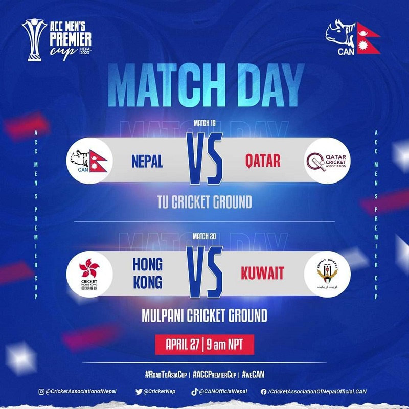 Final group stage: Nepal to face Qatar