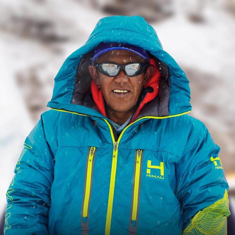 Pasang Dawa Sherpa makes a historical ascent of Everest for 26th time