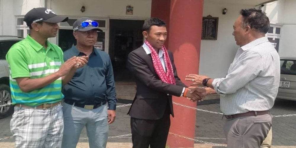 Nepal’s amateur golfer Tamang leaves for Australia