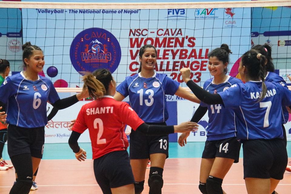 CAVA Women’s Volleyball: Nepal reaches semi-finals