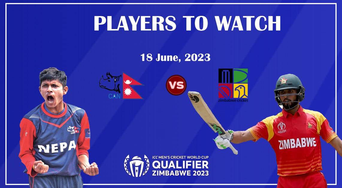 World Cup 2023 Qualifier: Nepal to face Zimbabwe