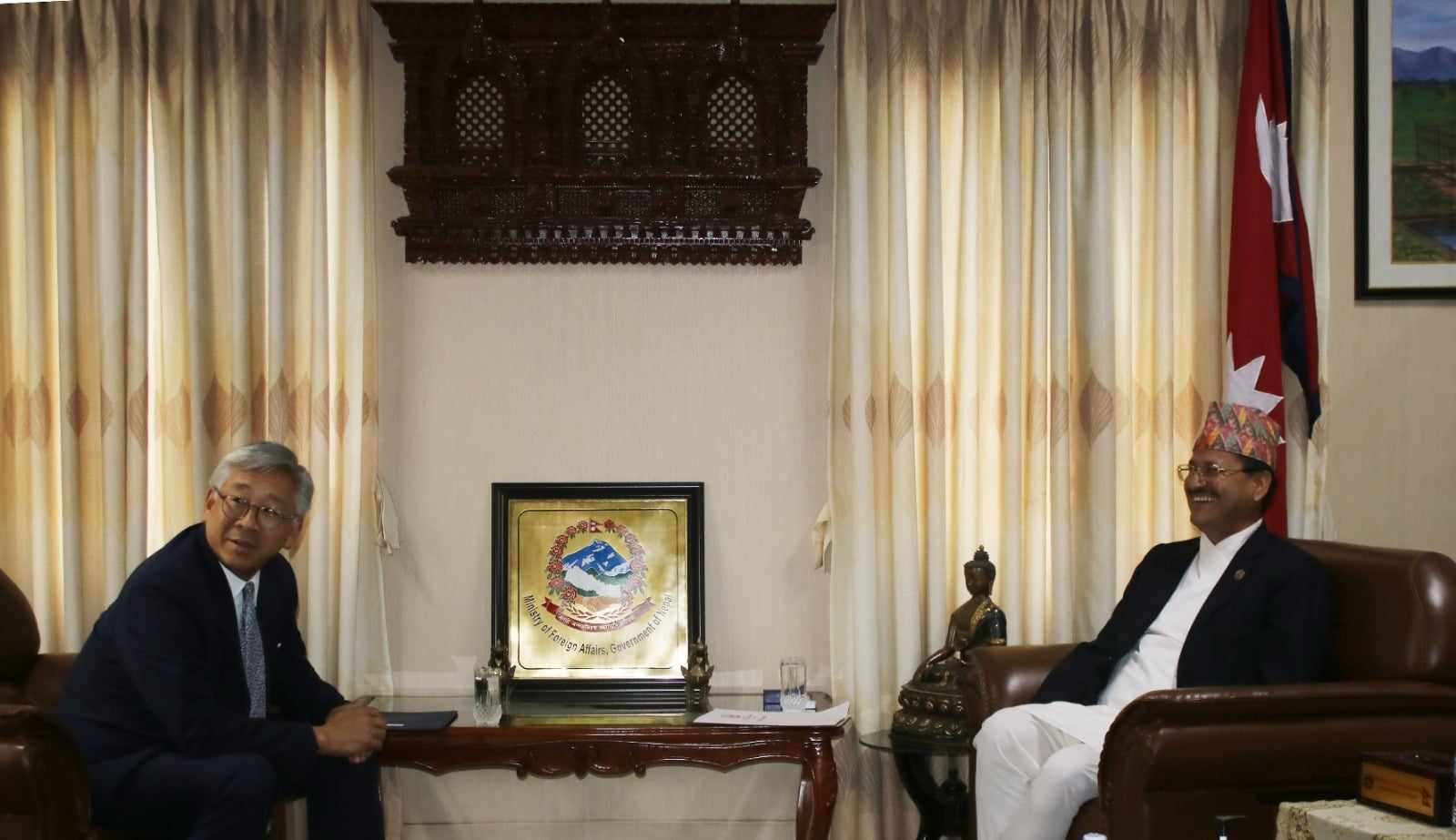 US Assistant Secretary Lu calls on Foreign Minister Saud