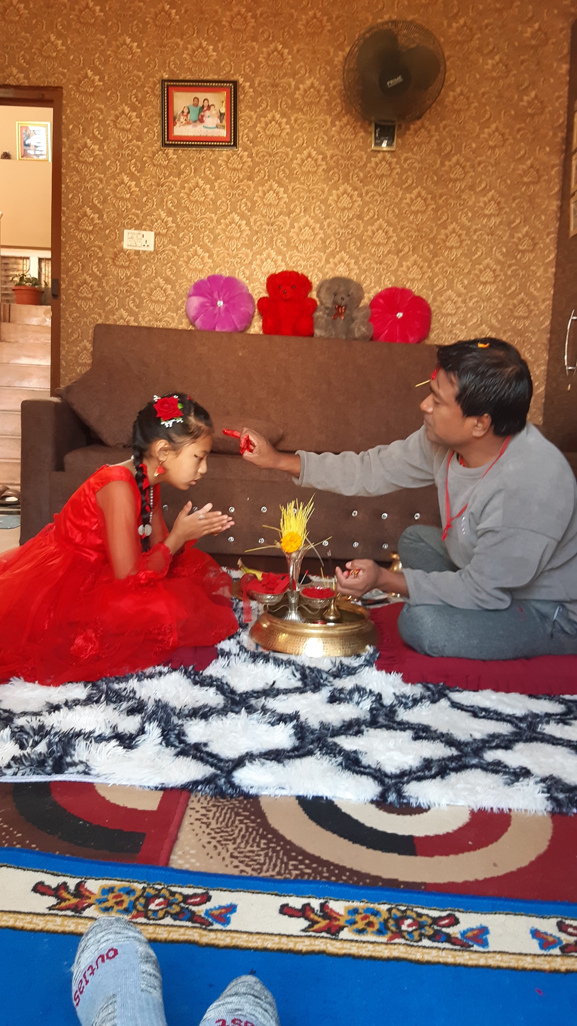 11:02 am auspicious time for receiving, offering Dashain tika