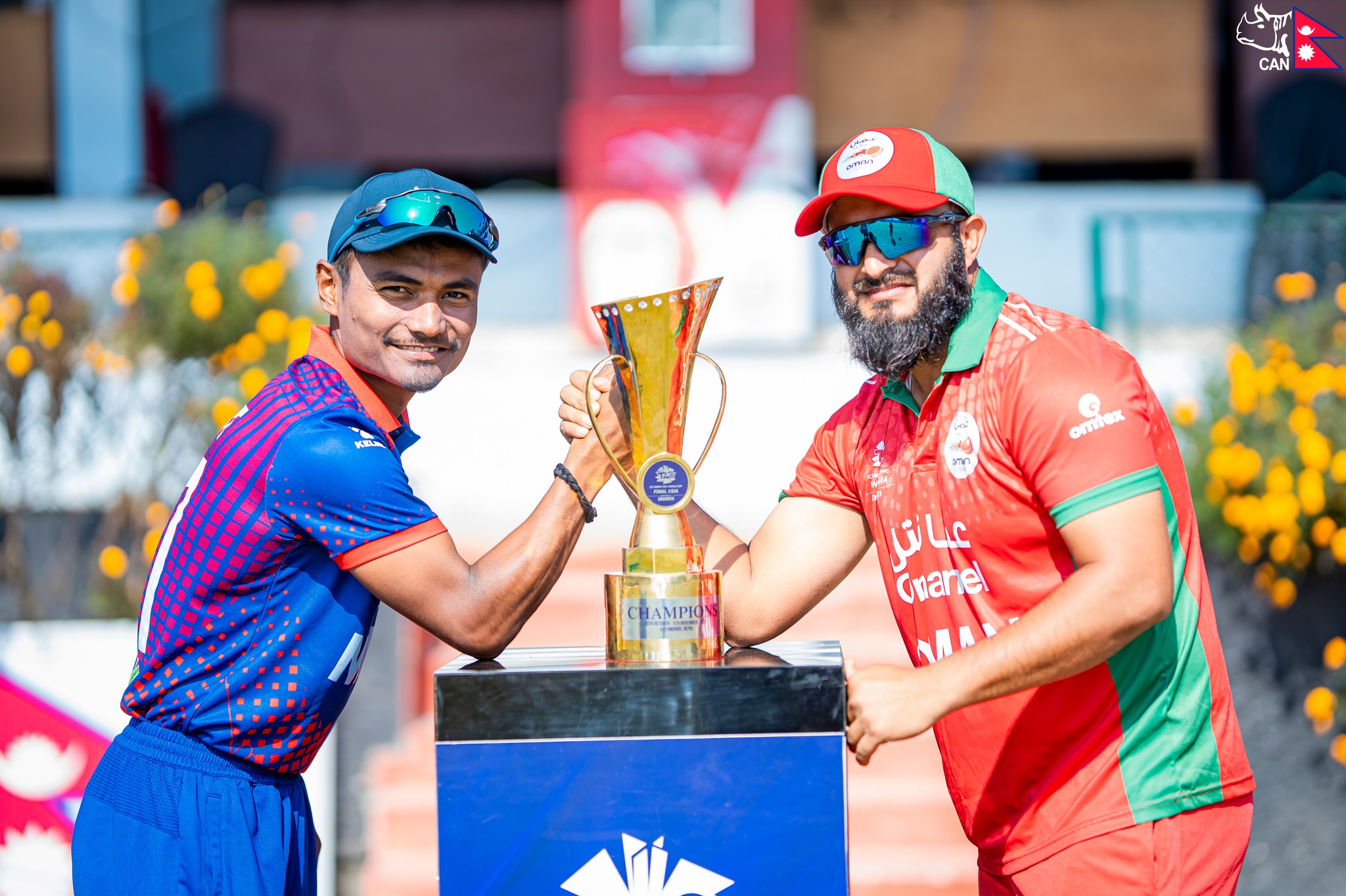 Nepal won the toss and batted first