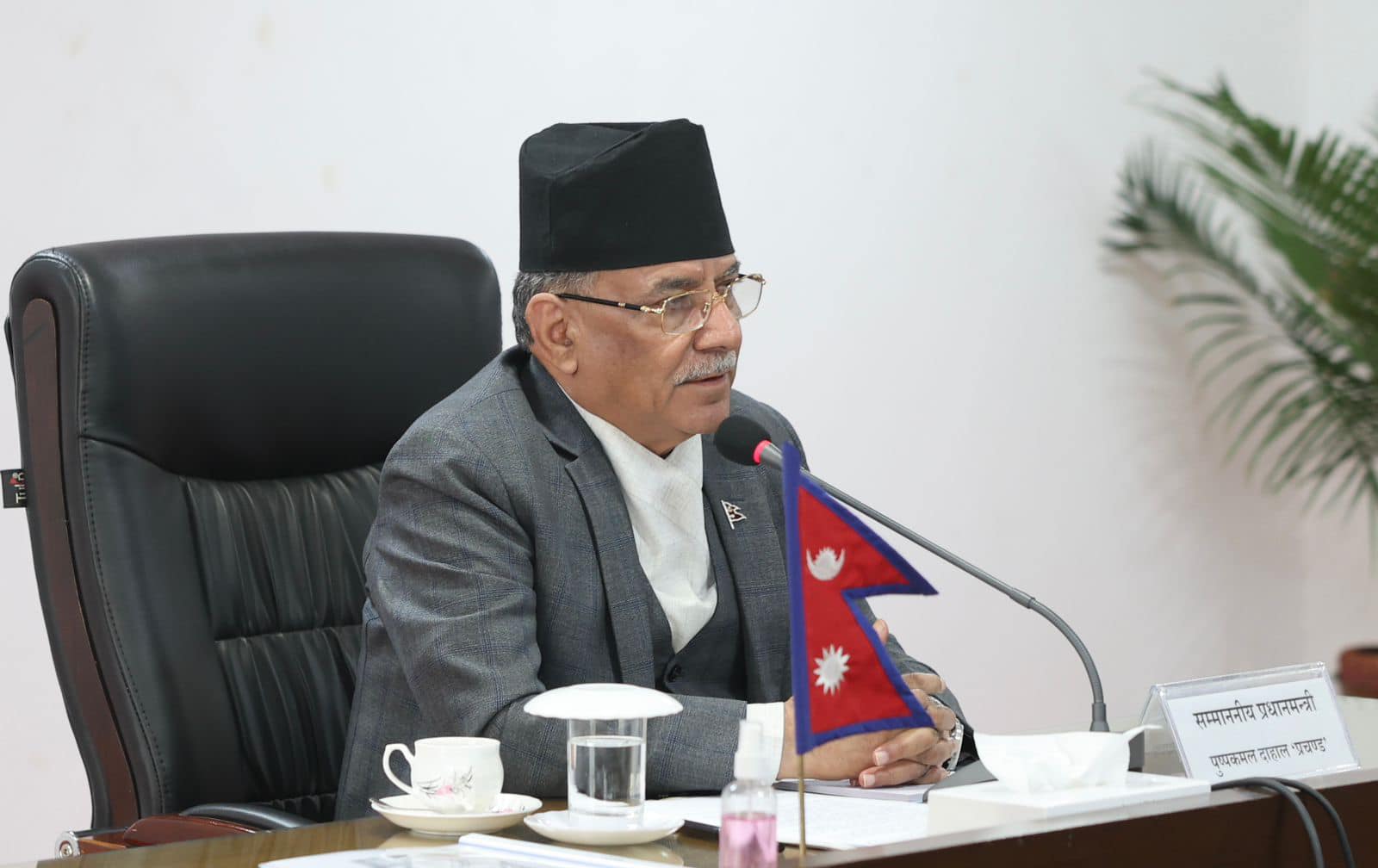 Relief and rehabilitation first priority of govt.-PM Dahal