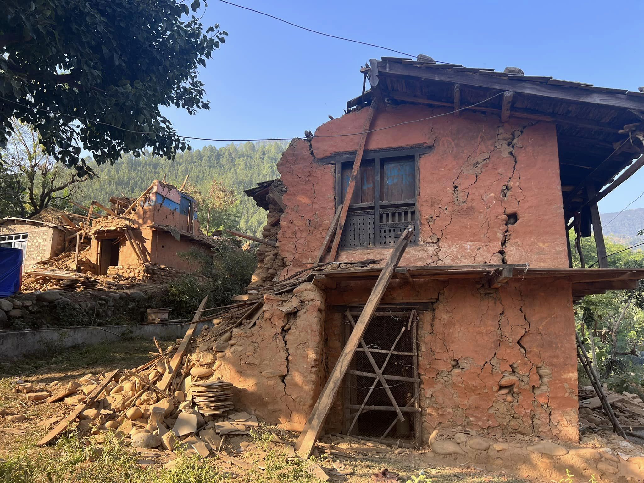 Jajarkot earthquake: seven families receive monetary aid