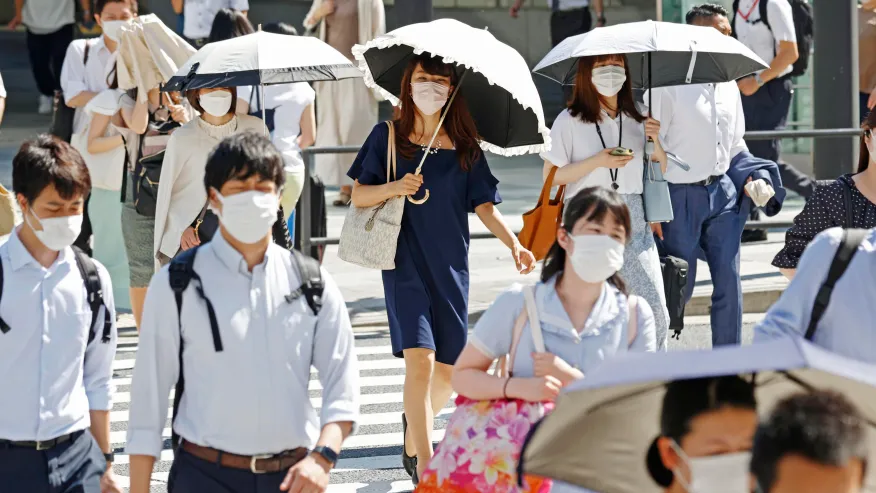 Sweltering heatwave hits Japan, heatstroke alerts issued