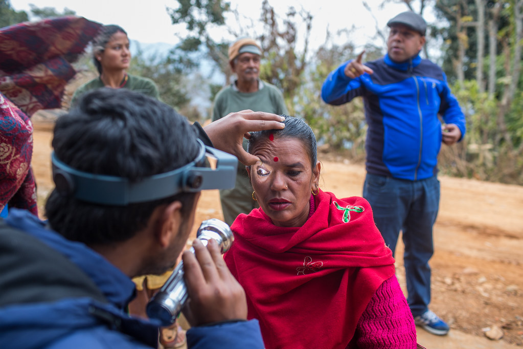 Treatment of eye diseases from the state hospital