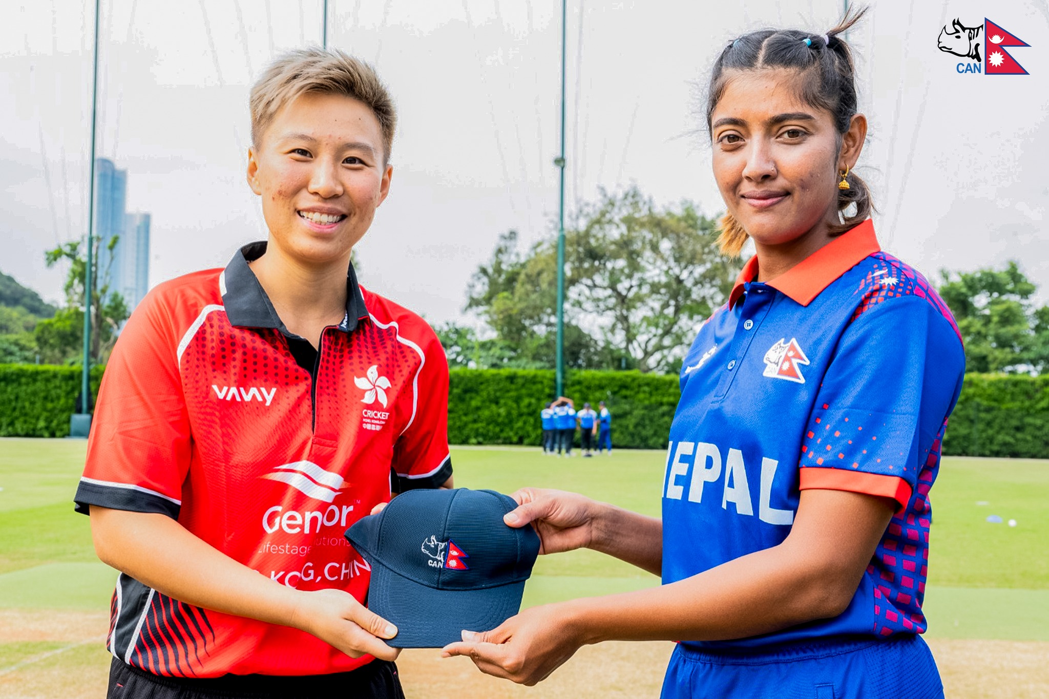 Nepali women’s team batting first against Hong Kong