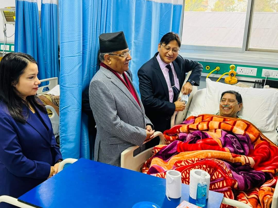 DPM and Home Minister Shrestha discharged from hospital