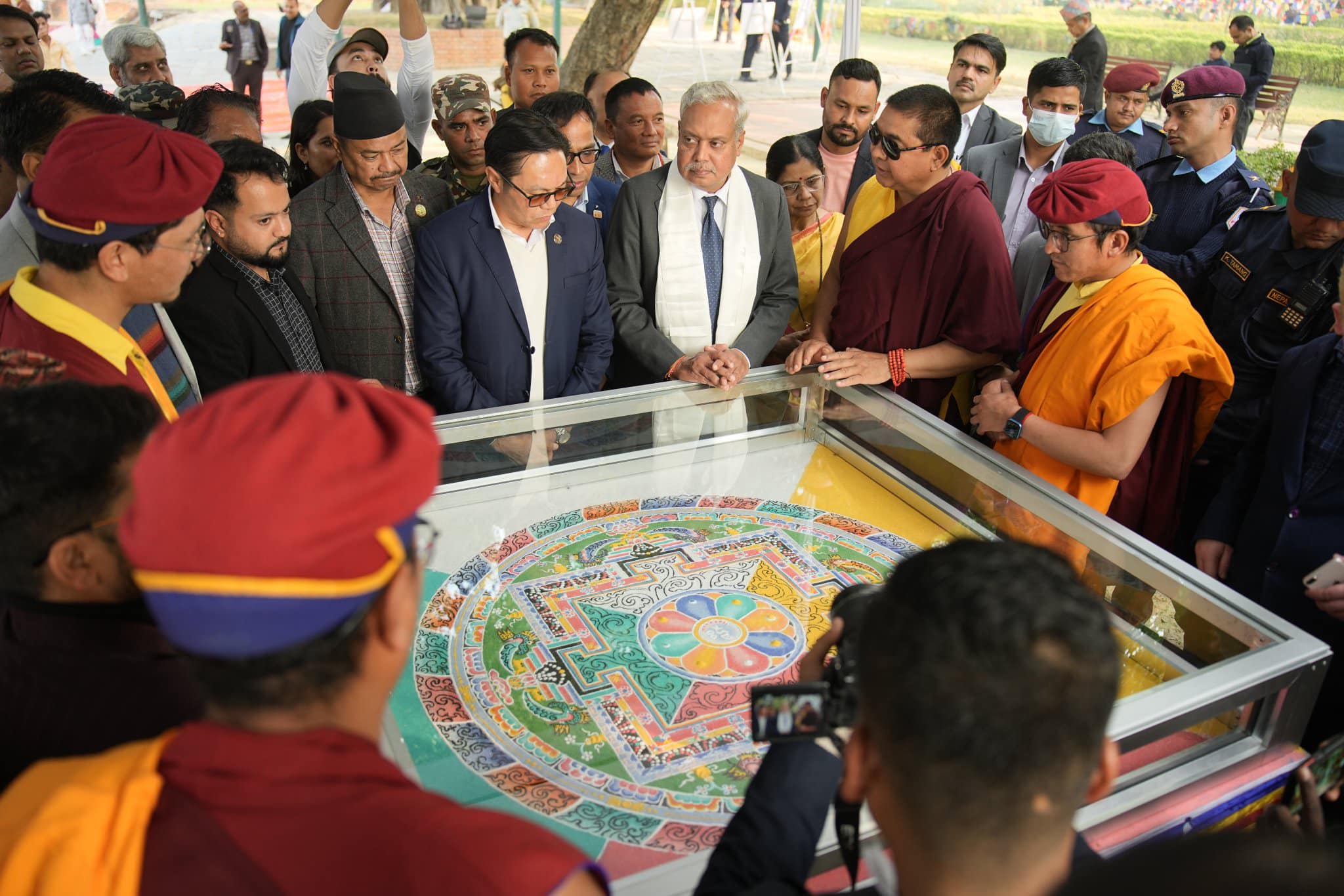 India-Nepal Cultural Festival in Lumbini