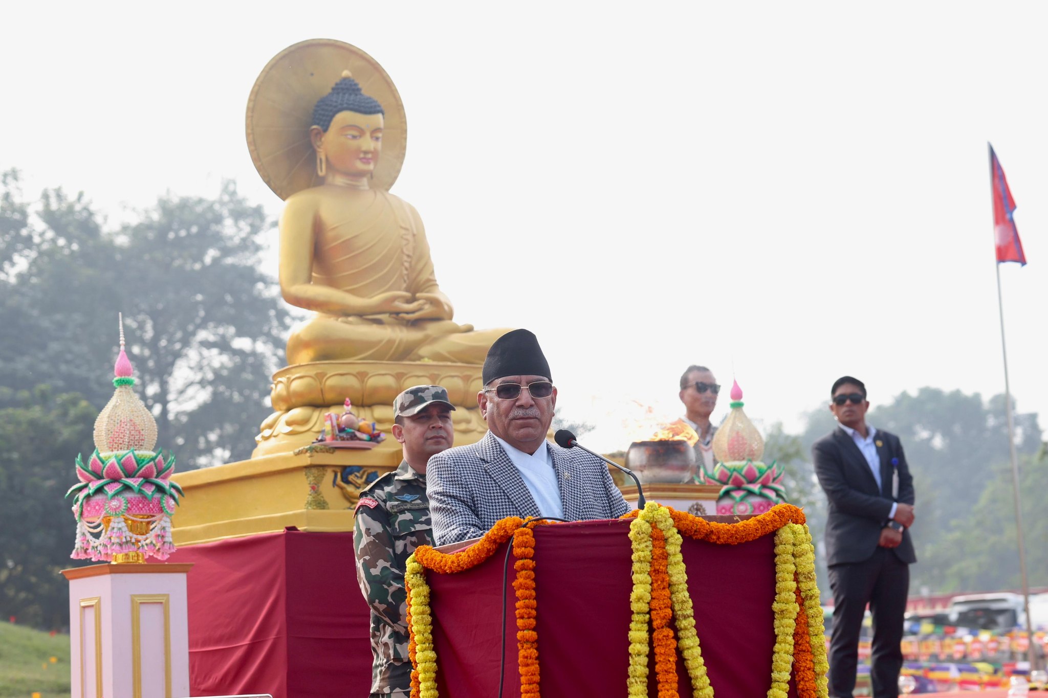 Buddha’s philosophy remains alive until human existence: PM Dahal