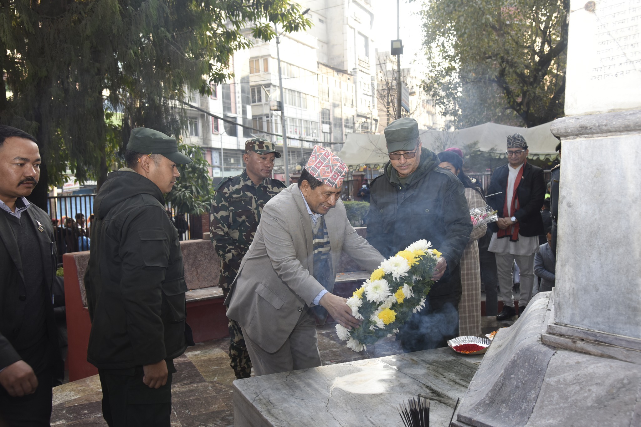 DPM Shrestha for collaboration on disaster reduction and local resilience