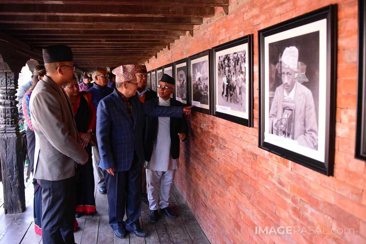 Photo exhibition of 80 years ago in Bhaktapur