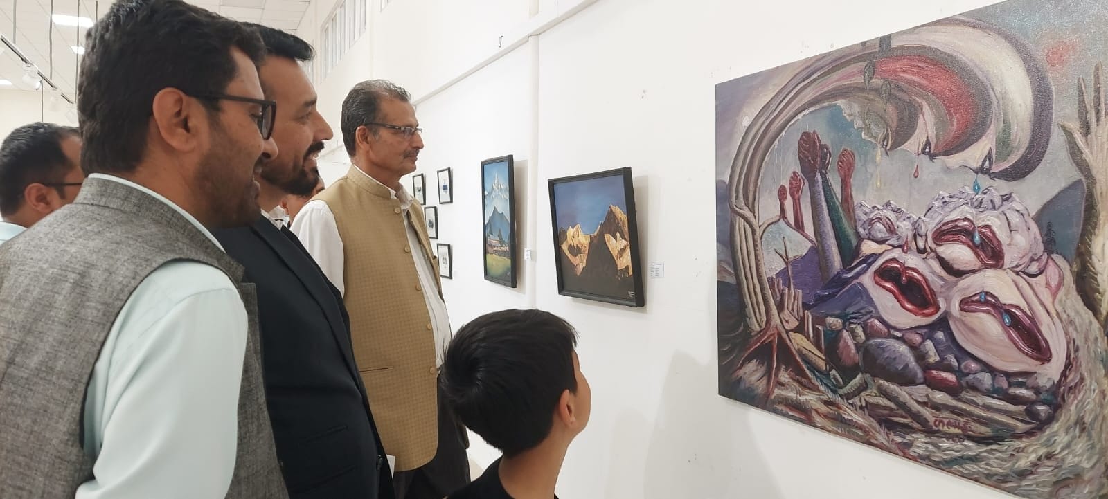 Art exhibition for Himalaya conservation: Maoist Centre’s Speaker Sapkota