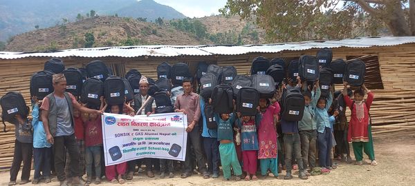 Bringing Hope to Jajarkot: GKS Alumni Nepal and SONSIK Distribute

School Bags to Earthquake-Affected Students