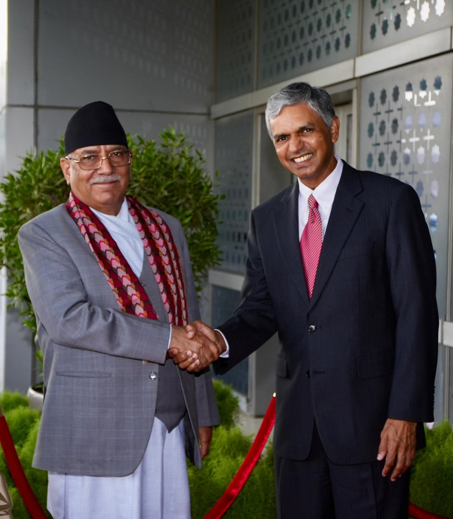 Prime Minister Prachanda in New Delhi