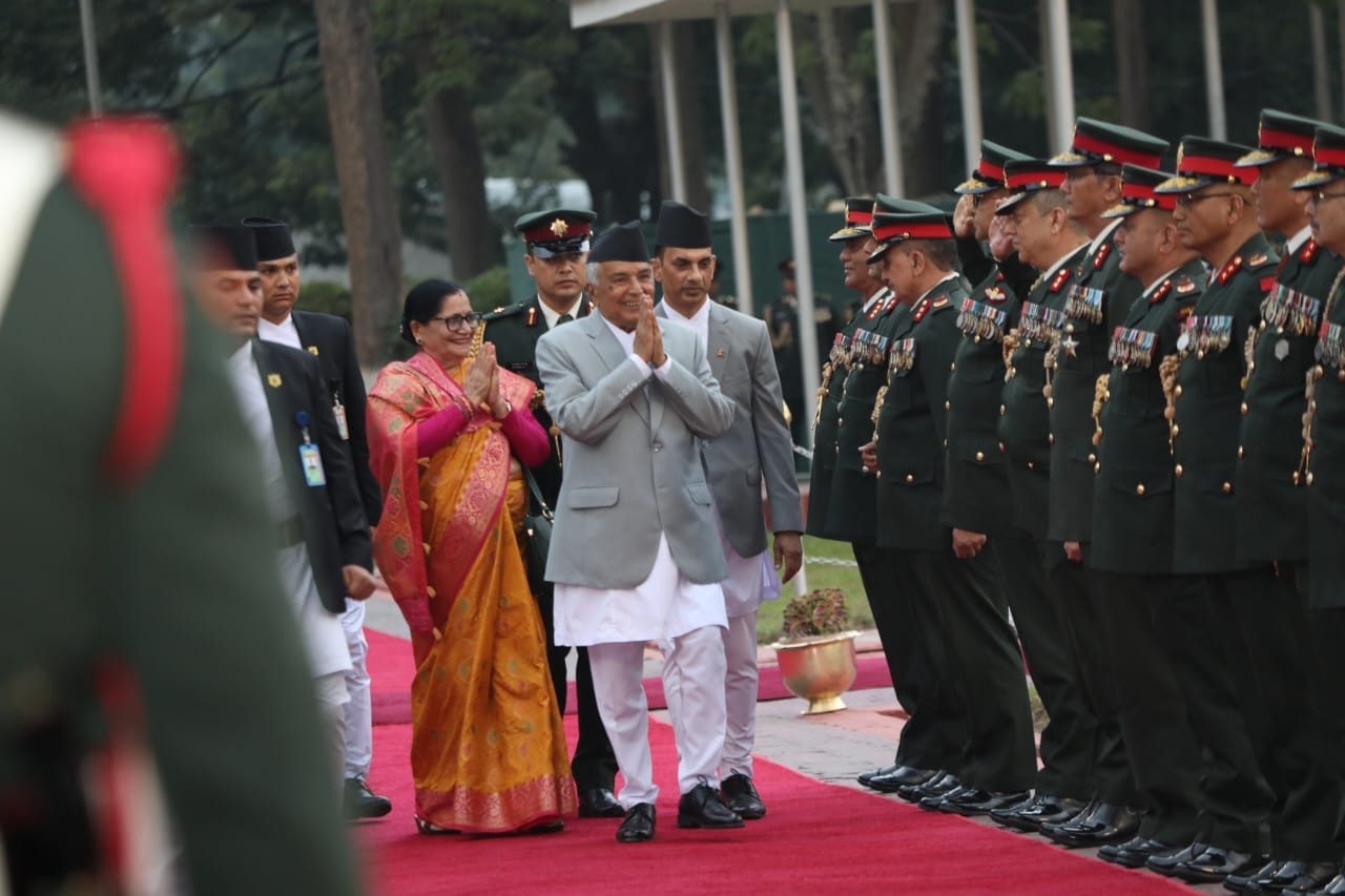 President Paudel leaves for Geneva