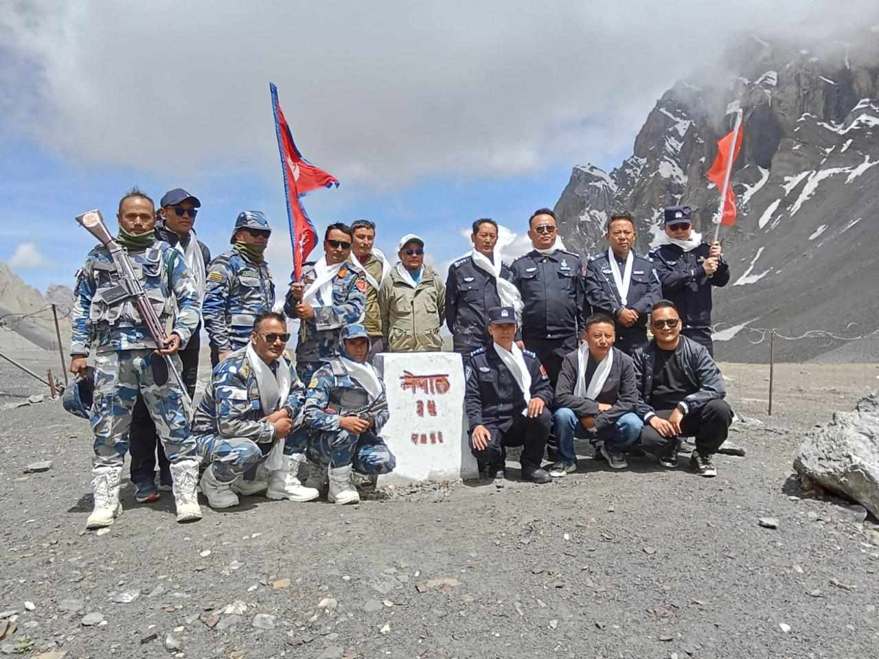 Monitoring the border pillar