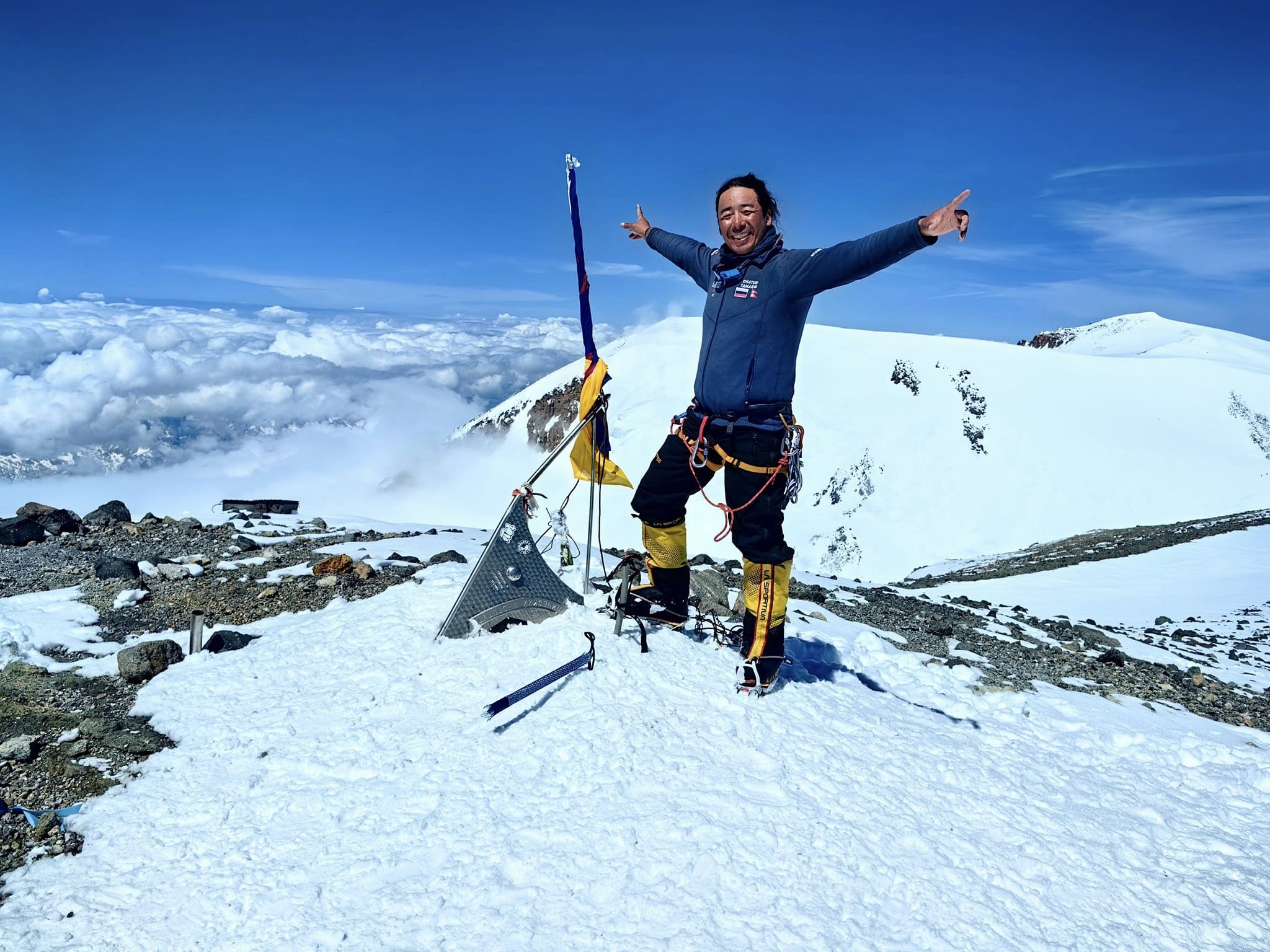 Chatur Tamang successfully climbed Mount Elbrus 149 times