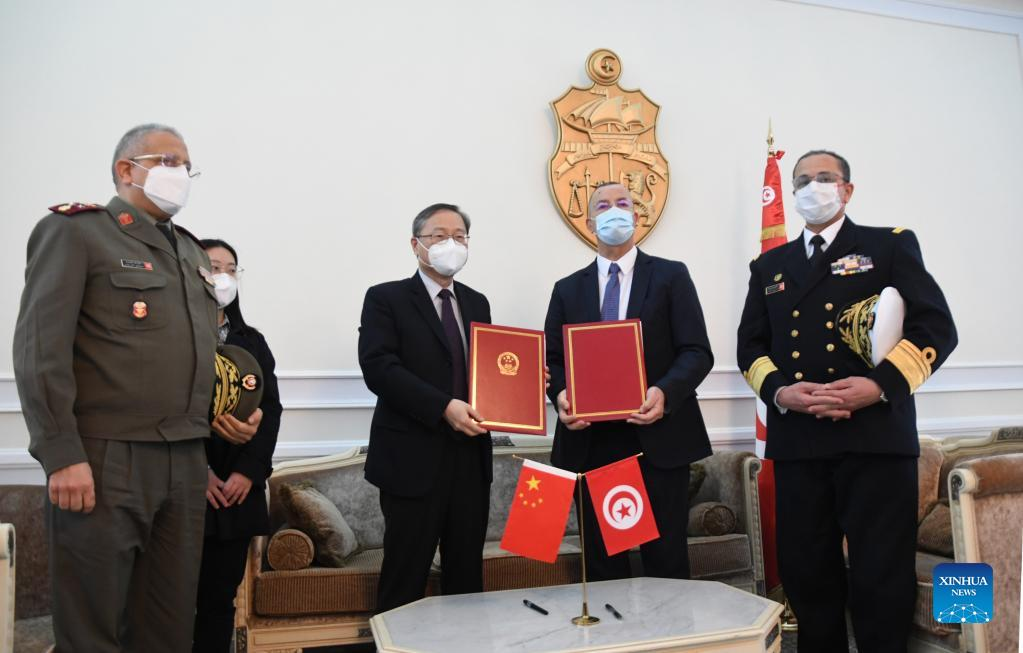 Tunisia receives new batch of COVID-19 vaccines donated by China