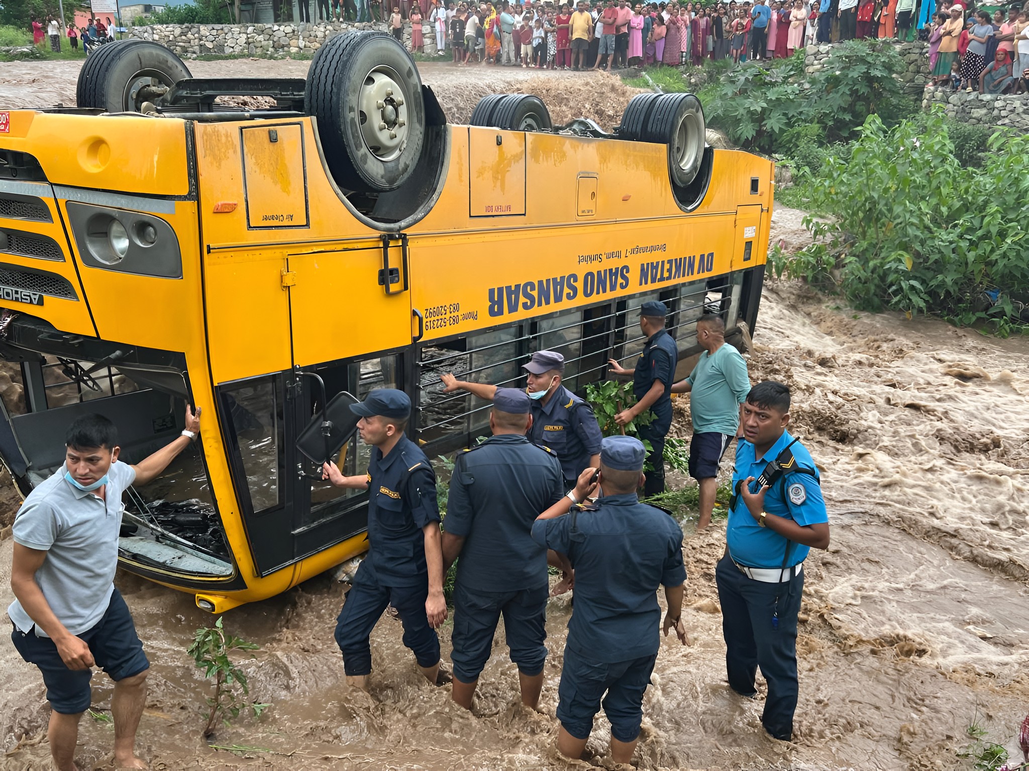 Rescue of children by police