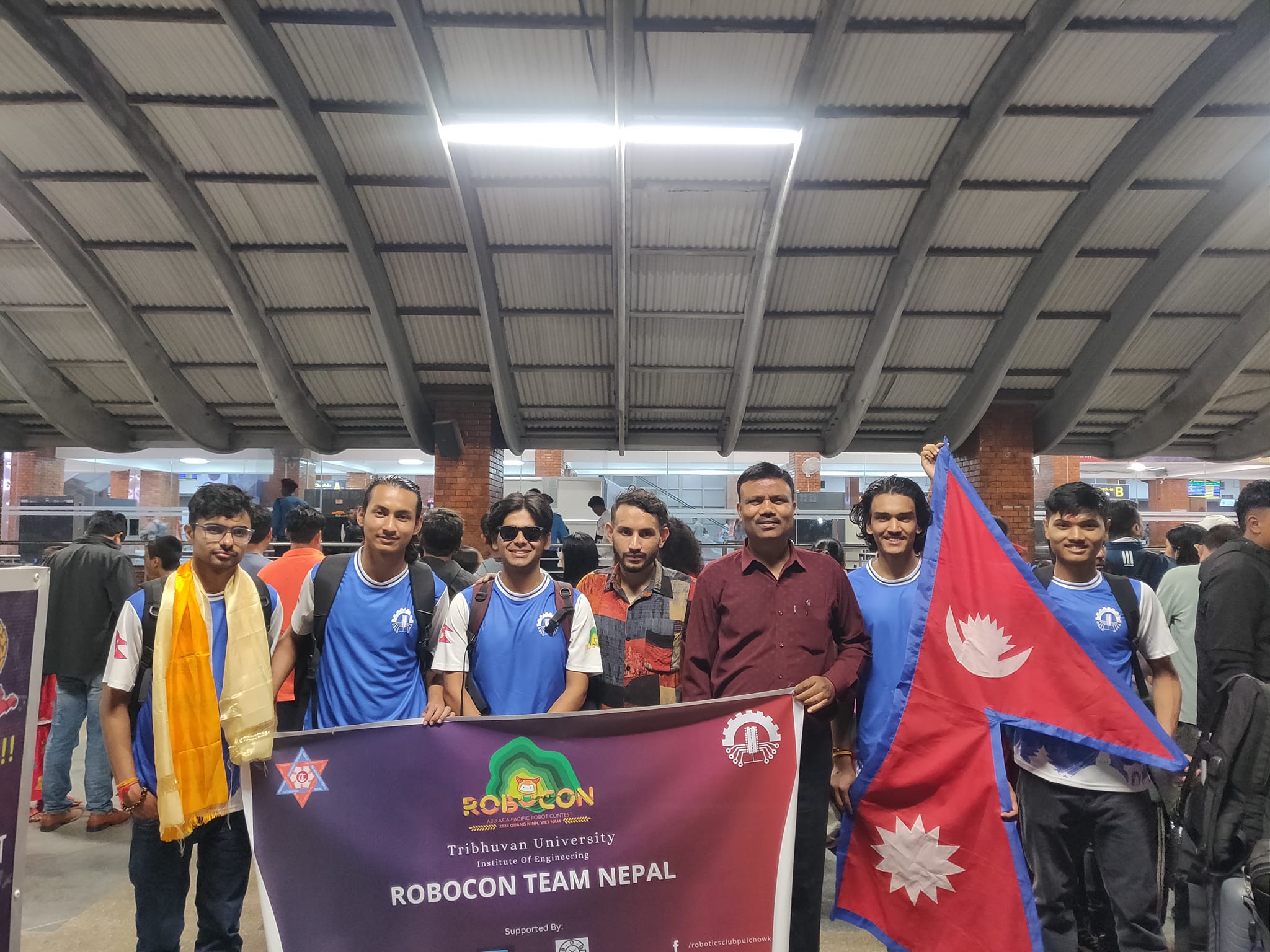 Nepal’s participation in robot competition