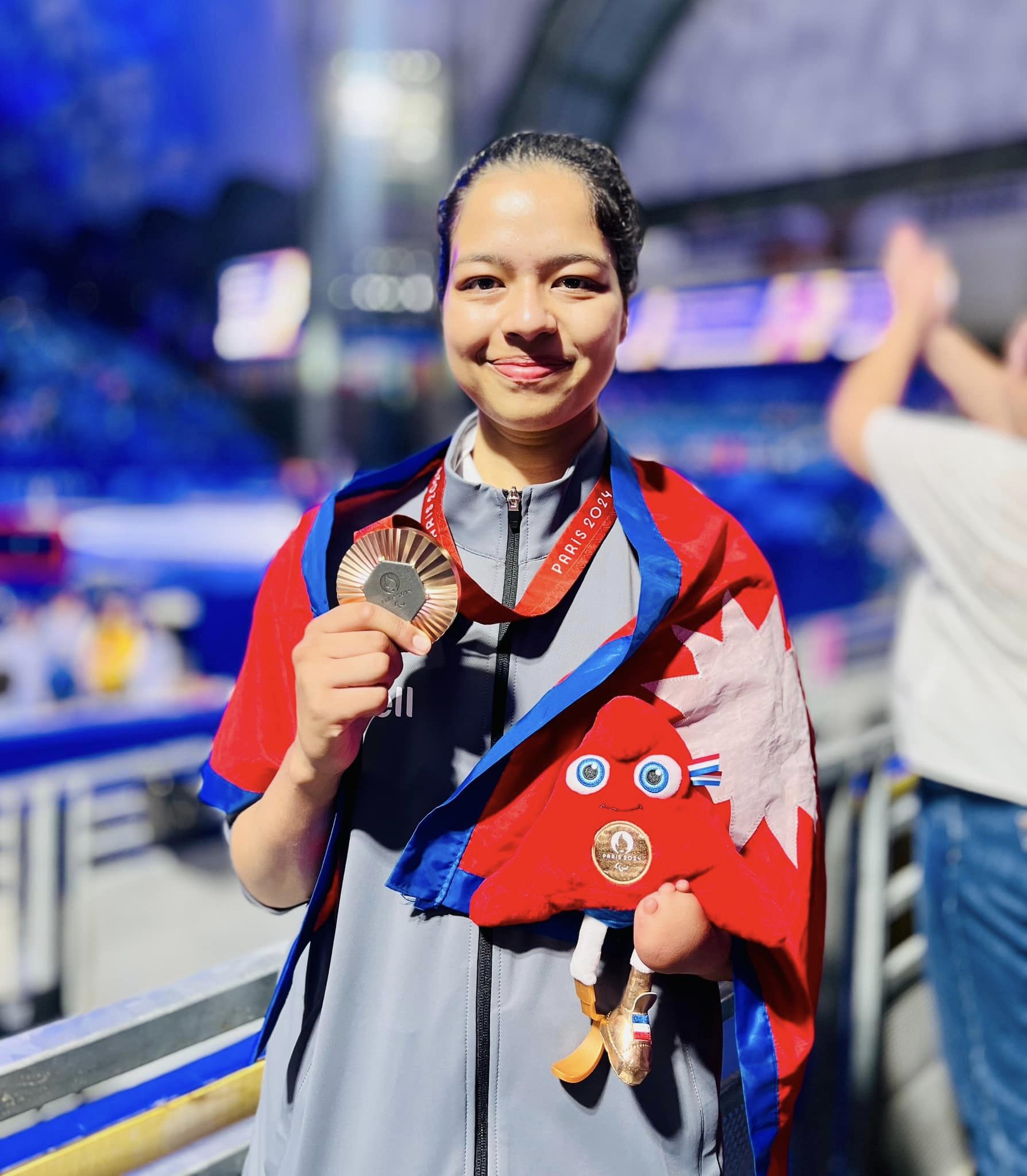 Palesha won Nepal’s first Para Olympic medal