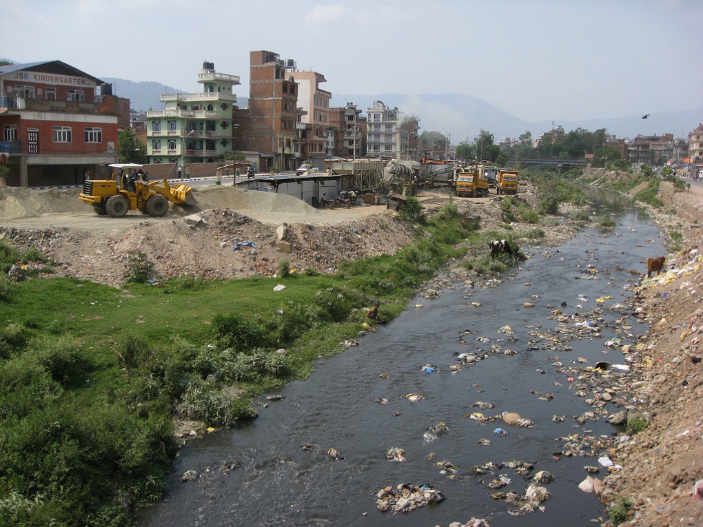 Bagmati river: Home for sewage