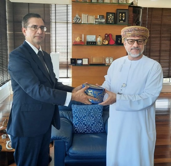 Meeting between Nepalese and Omani Officials