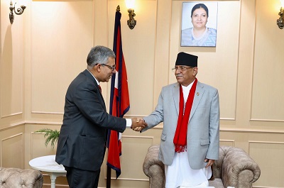 Ambassador of Bangladesh met with PM Dahal