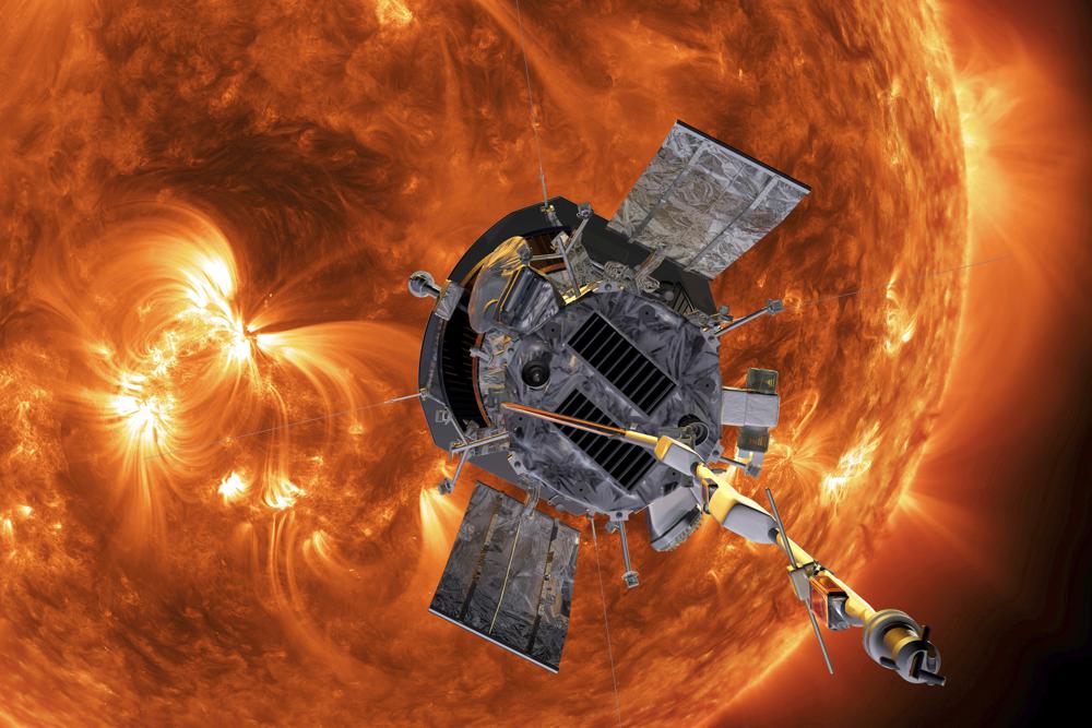 NASA craft ‘touches’ sun’s atmosphere for 1st time