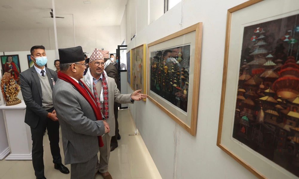 Government ready to promote fine arts: PM Dahal