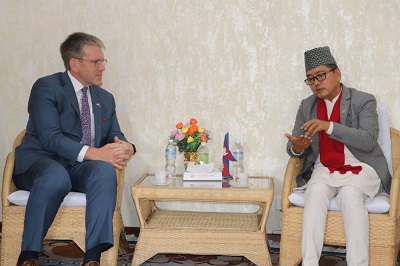 Meeting between DPM Linden and US Ambassador