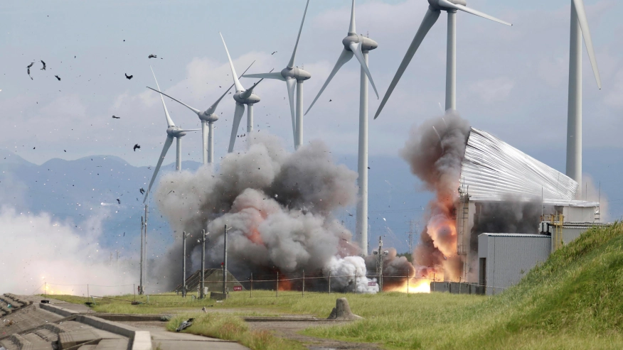 Japan rocket engine explodes during test: JAXA