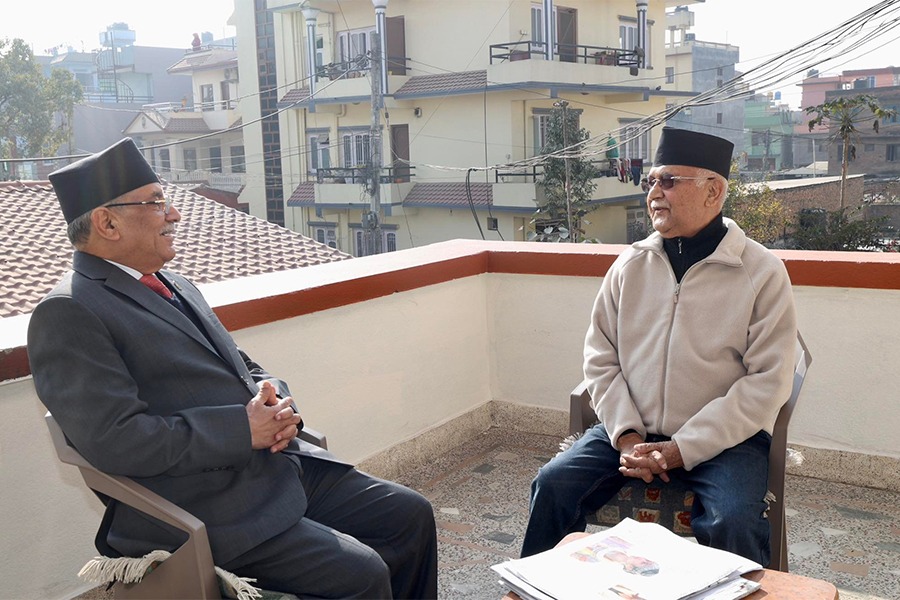 PM in Balkot to meet Chairman Oli