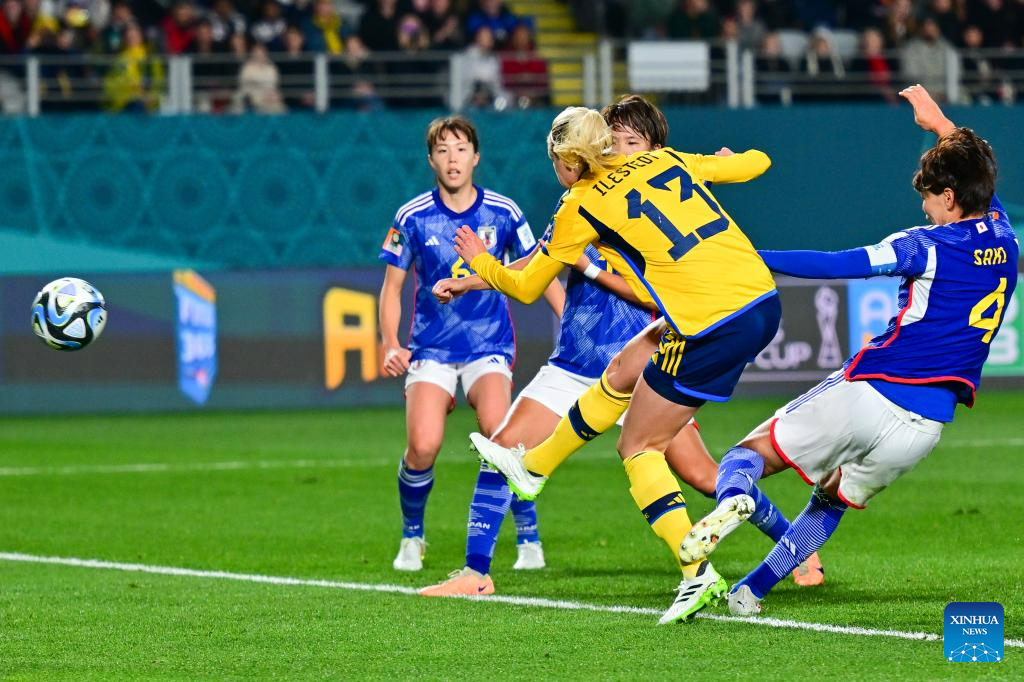 Sweden edges Japan to reach semis at Women’s World Cup