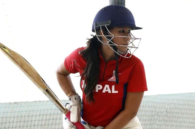 National Women Cricket captain Rubina felicitated