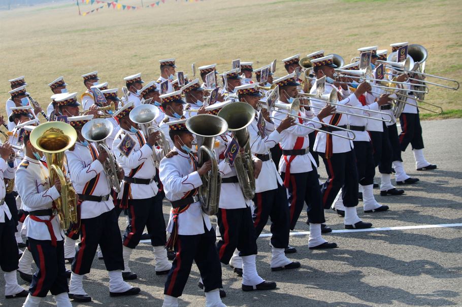 Glimpses of Democracy Day from Tundikhel