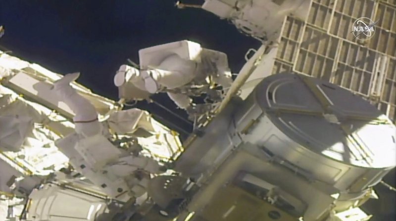 Spacewalkers complete 4 years of power upgrades for station