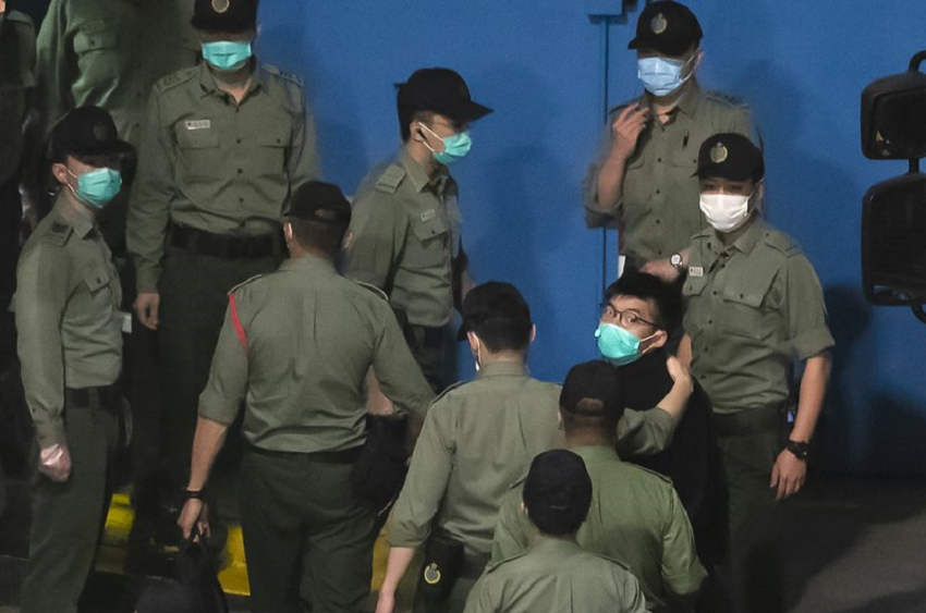 Hong Kong democracy activists headed to court for the second day