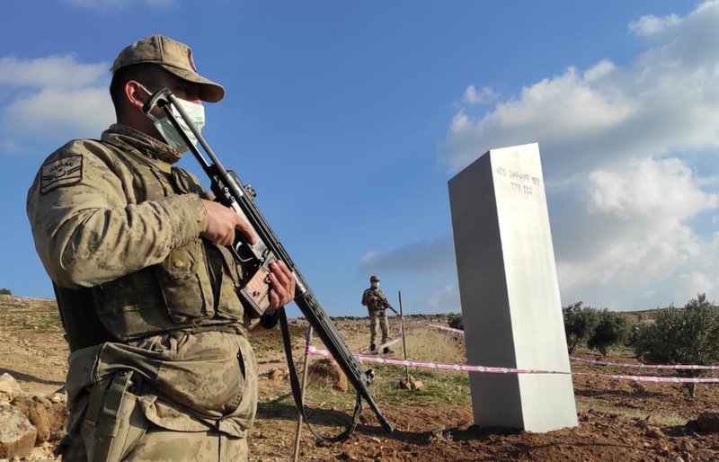 Mysterious monolith pops up near World Heritage site