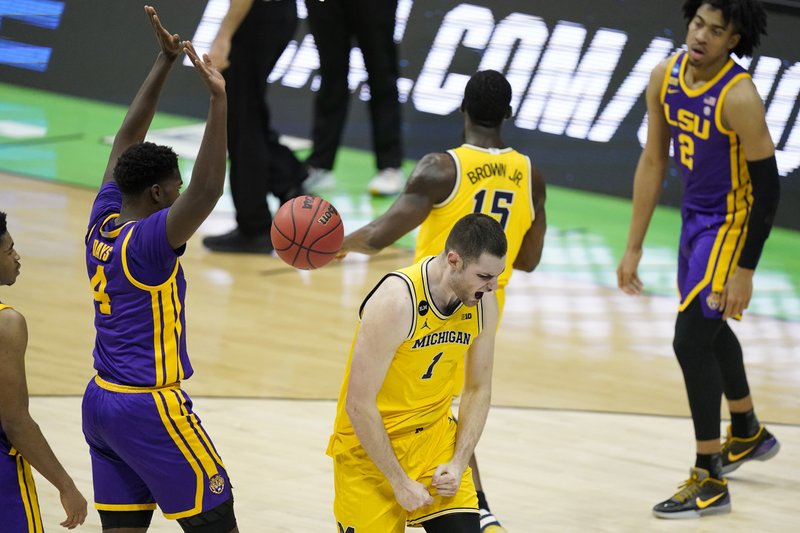 Big Ten comeback: Michigan topples LSU 86-78